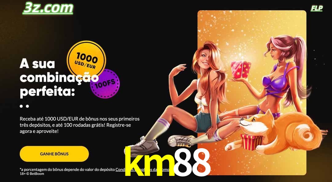 km88 cassino online Brasil com promoção especial de depósito e jackpots