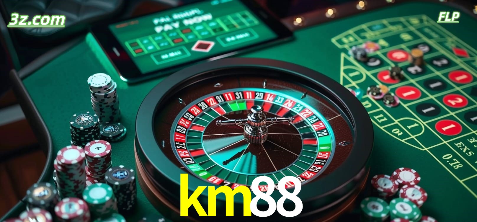 Cassino online km88 com roleta ao vivo e apostas emocionantes