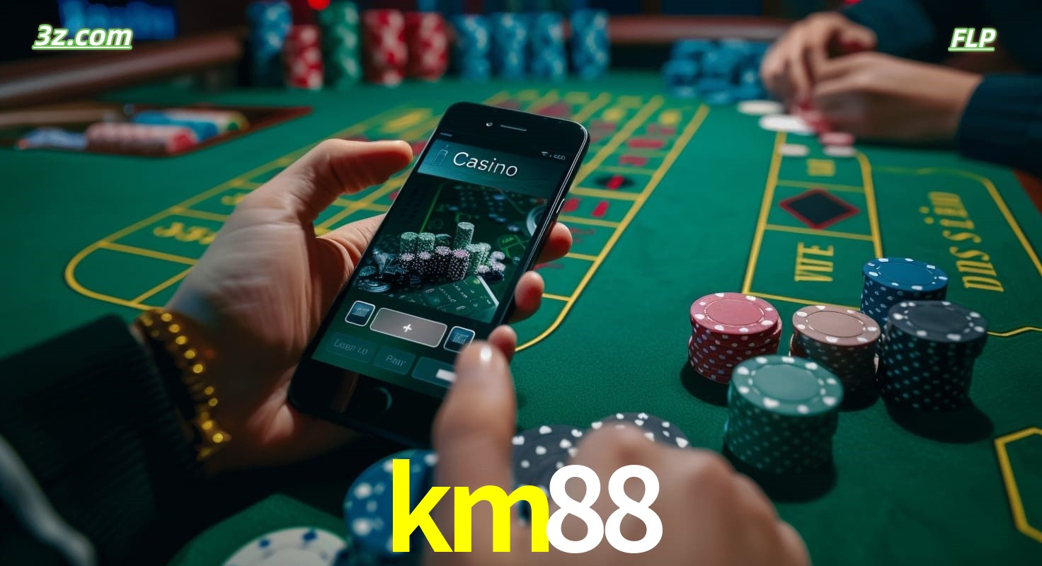 Cassino online km88 no Brasil com jogos de mesa e apostas pelo celular