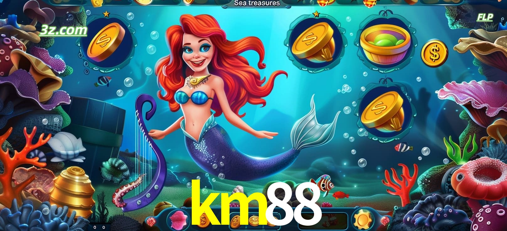 km88 slots Sea Treasures cassino online com prêmios