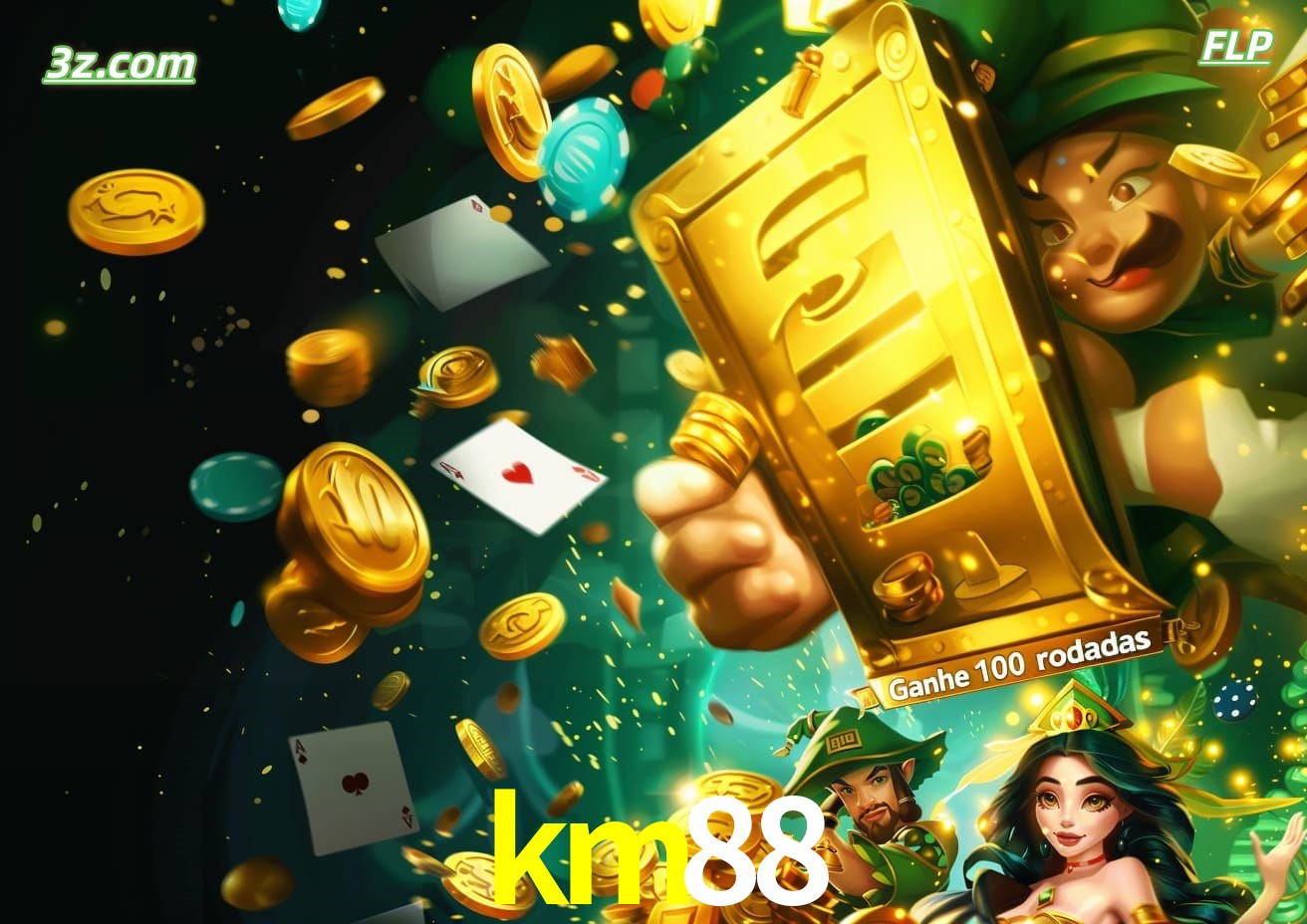 Cassino online km88 Brasil com caça-níqueis e bônus de 100 rodadas grátis