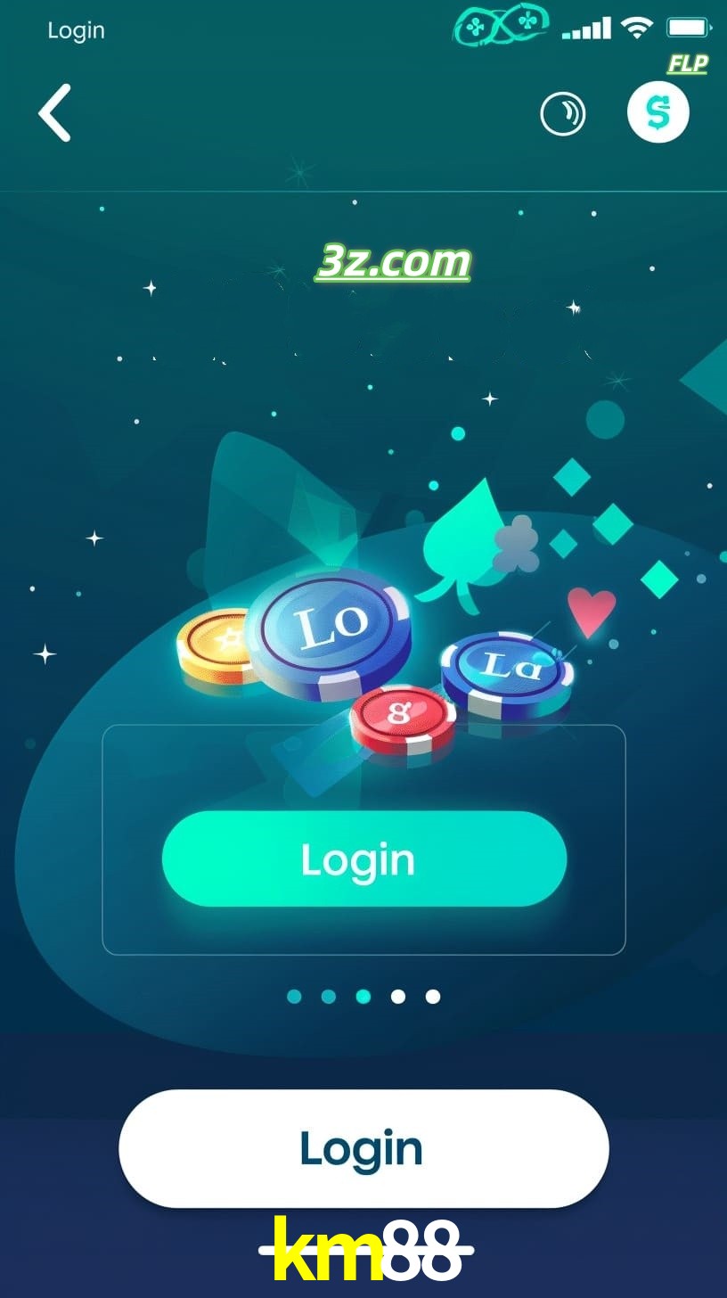 Login no aplicativo de cassino online km88 Brasil com bônus de boas-vindas